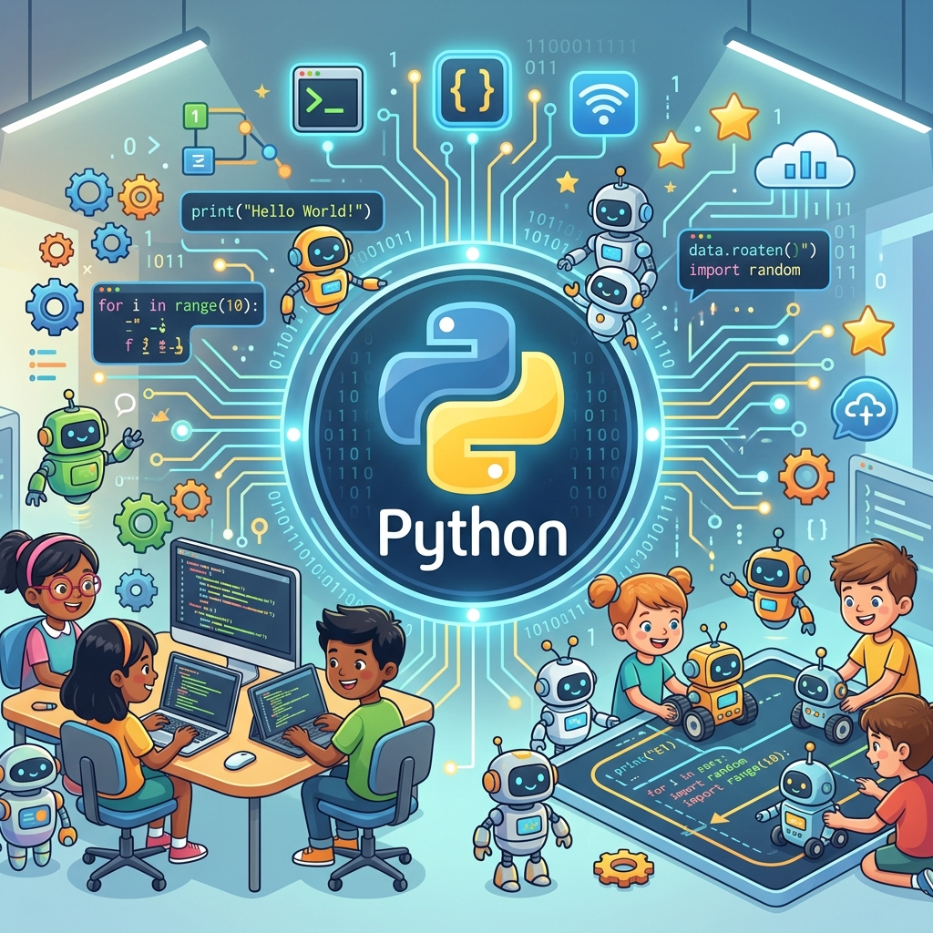 Why Python is the Ultimate Language for Young Robotics Innovators